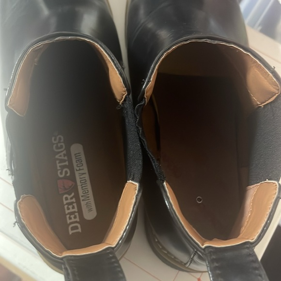New never worn Deer Stags Rockland Men’s Chelsea boot Black 11.5 - Picture 10 of 10